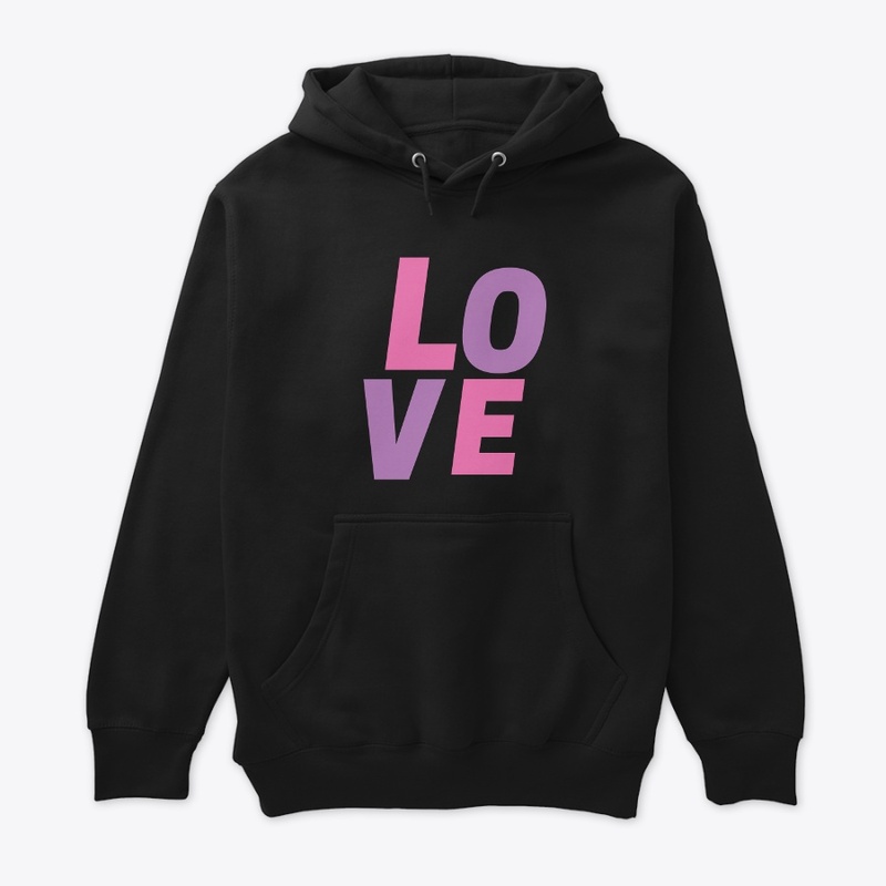 The T-shirt design of love