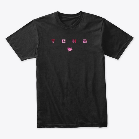 Teka Black Edition Black T-Shirt Front