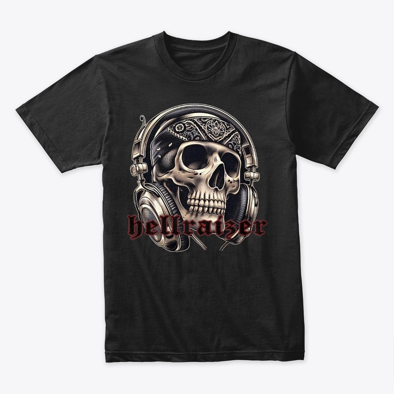 HellRaizer Skull and Headphones