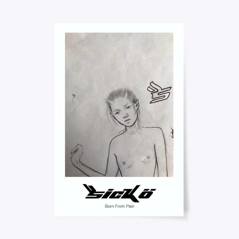 Sickö [ Born From Pain ] 1993 Poster