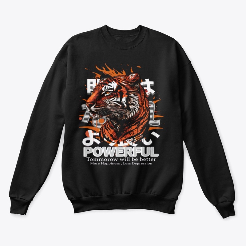 Powerful-Tiger-t-shirt-design-wild-slog