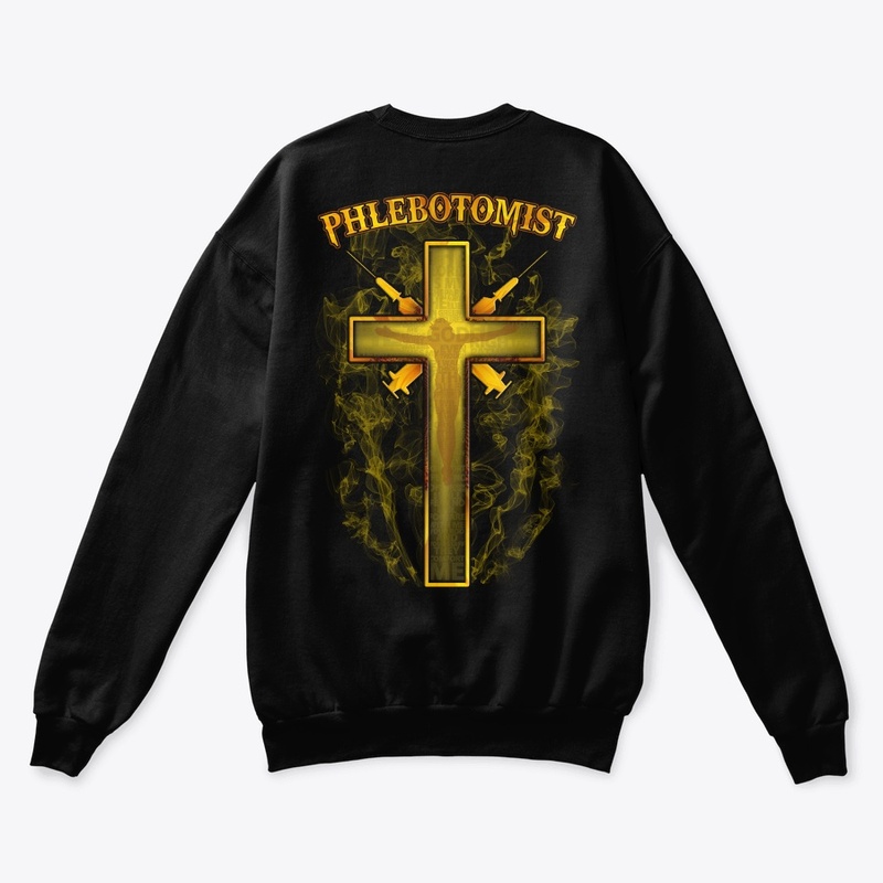 Phlebotomist Cross Hoodie