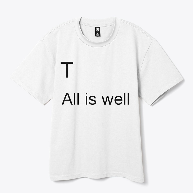 All is well 