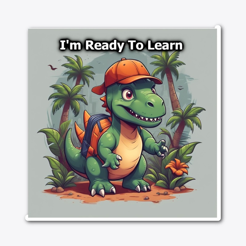 First Day Of School Dinosaur 