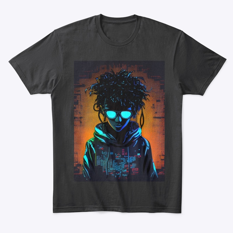 Badass Black Female Hacker