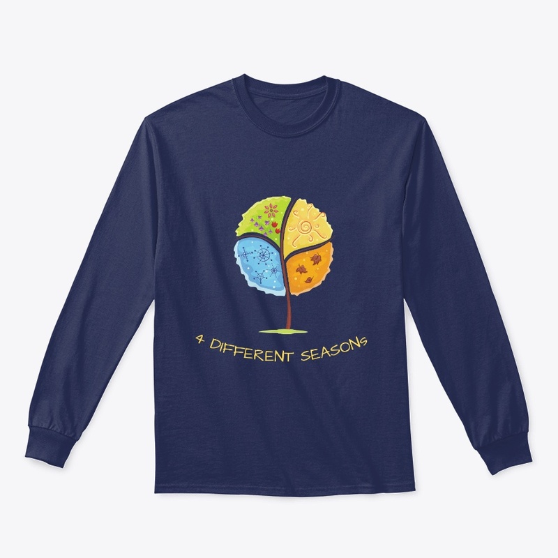 4 different seasons funny t shirts 