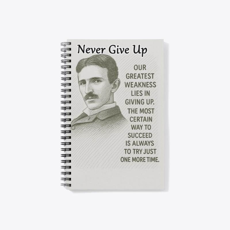NEVER GIVEUP JOURNAL