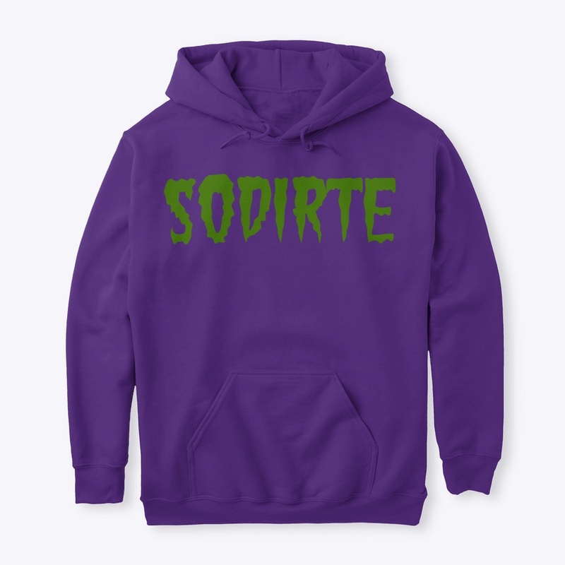 DIRTE HOODIE pull over or zipper down
