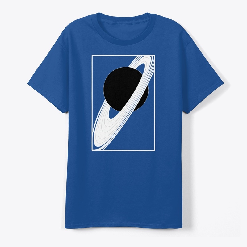 Saturn and Rings T-Shirt Design
