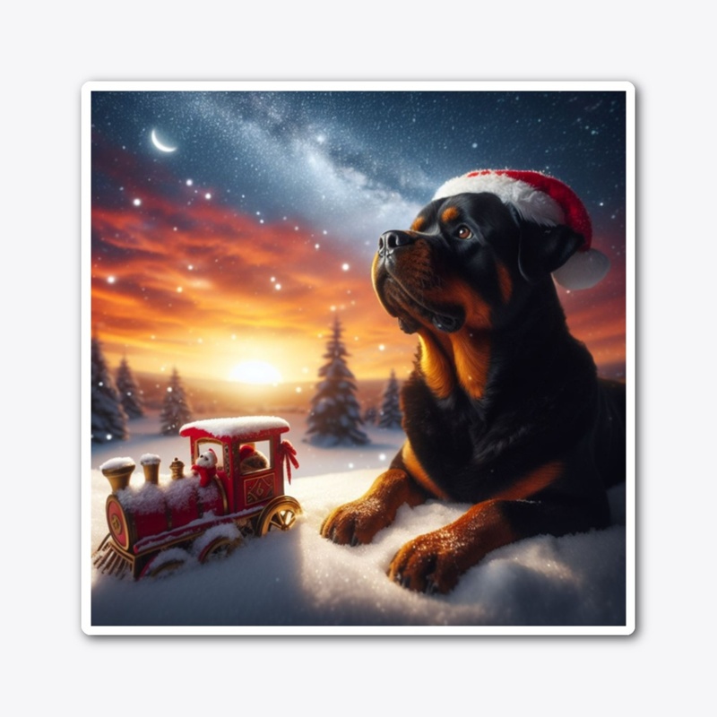 Rottweiler Christmas 