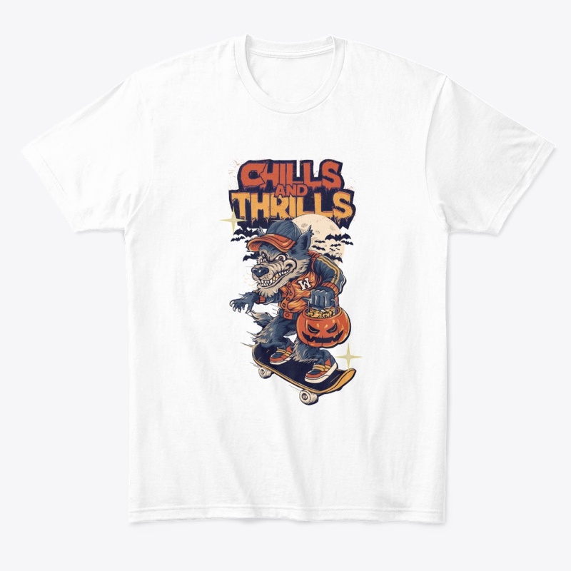 Chills and Thrills Halloween Skater