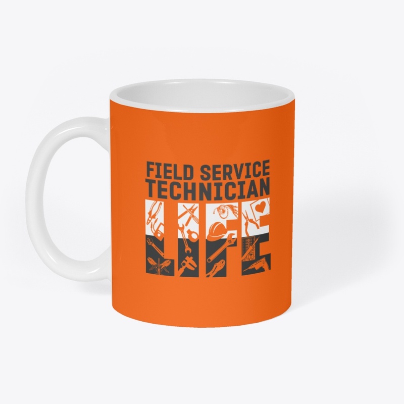 Field Service Technician Life Hoodie