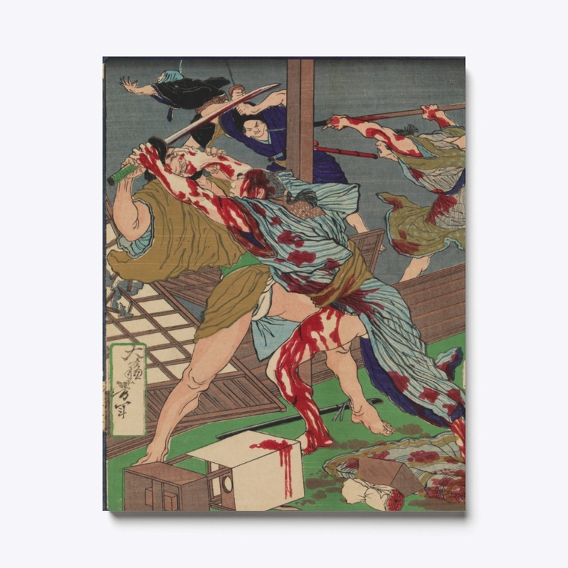 Repels His Would-be Assassins (1875)