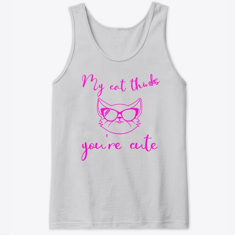 My cat thinks you're cute