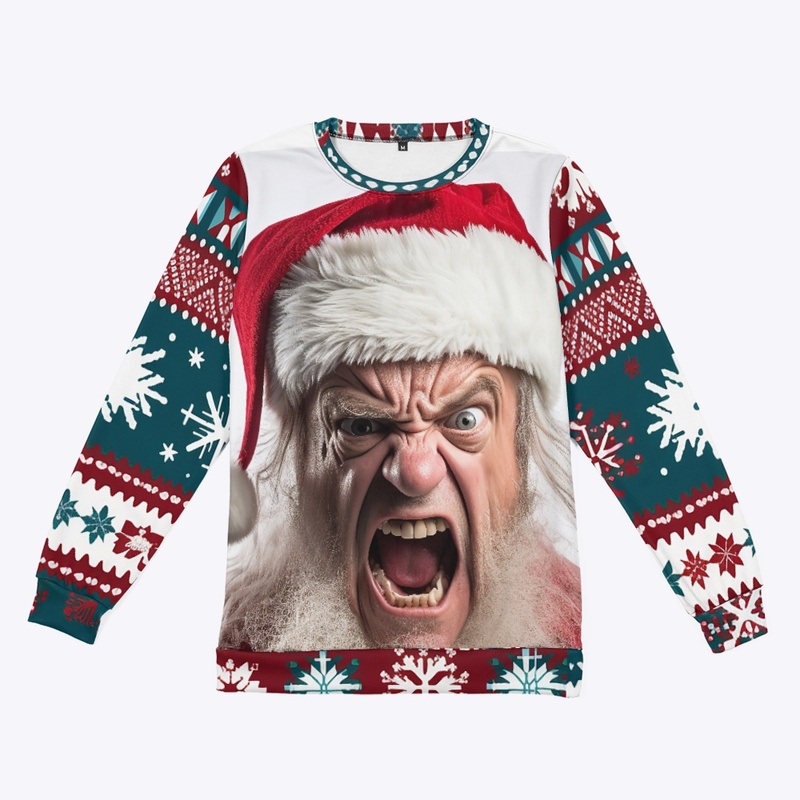 Bad Santa Ugly Christmas Sweater