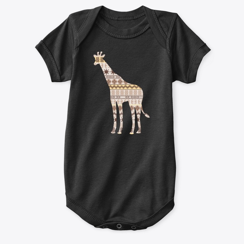 Giraffe Ornament Creative Art Design