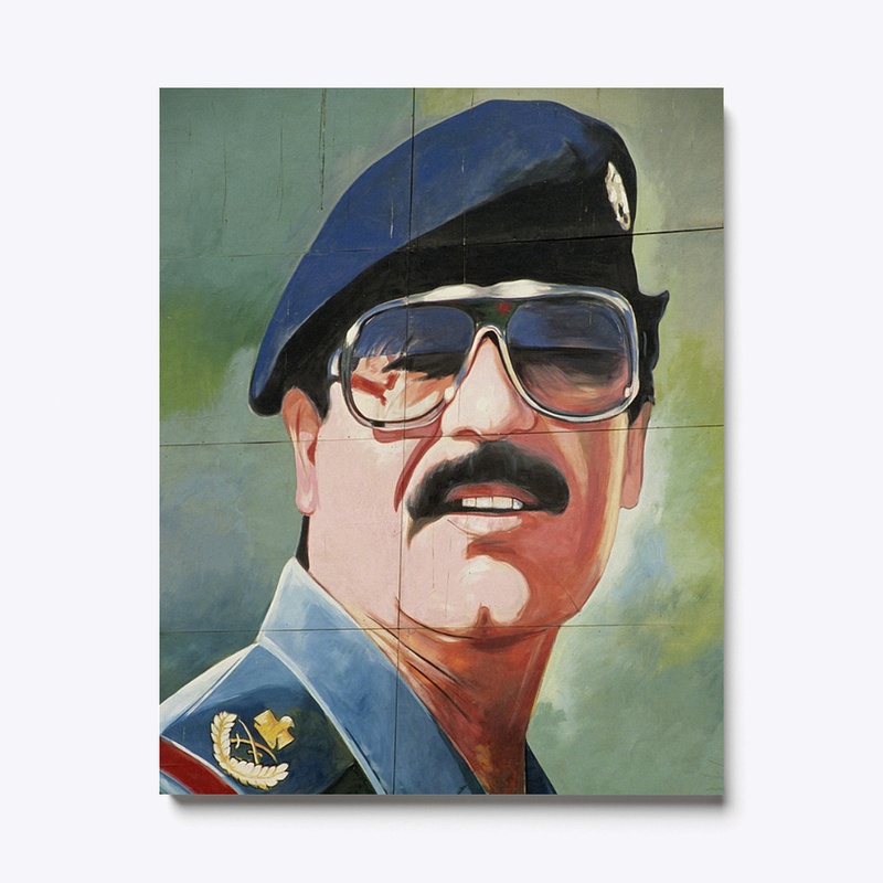 Saddam Hussein - Canvas Print