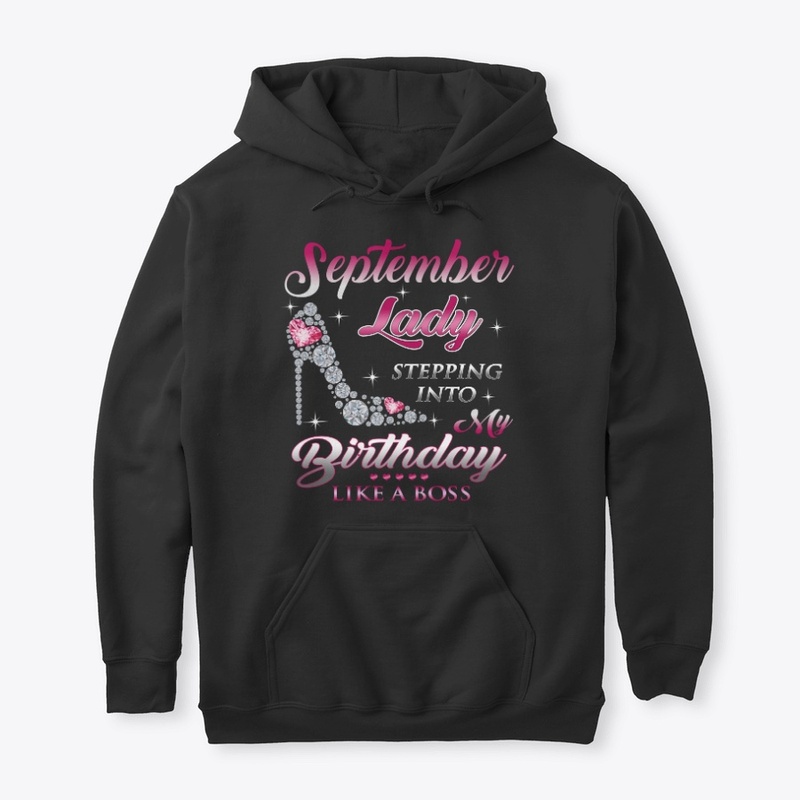 Upcoming September Birthday Lady T Shirt