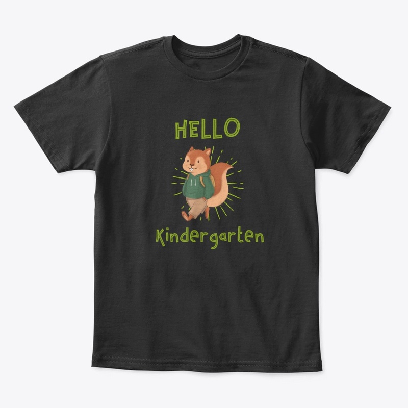 HELLO KINDERGARTEN SQUIRREL