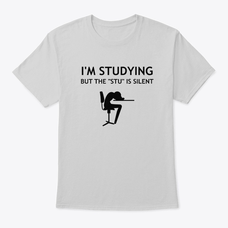 I'm studying, but the "stu" is silent
