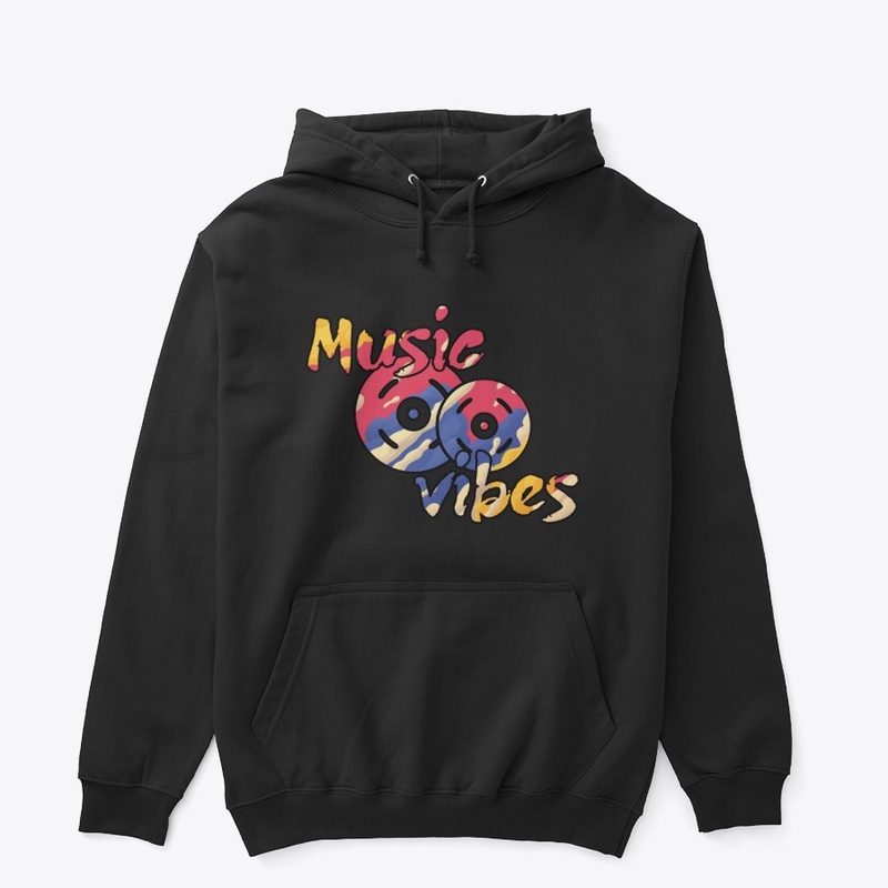 Record Music Vibes Hoodie