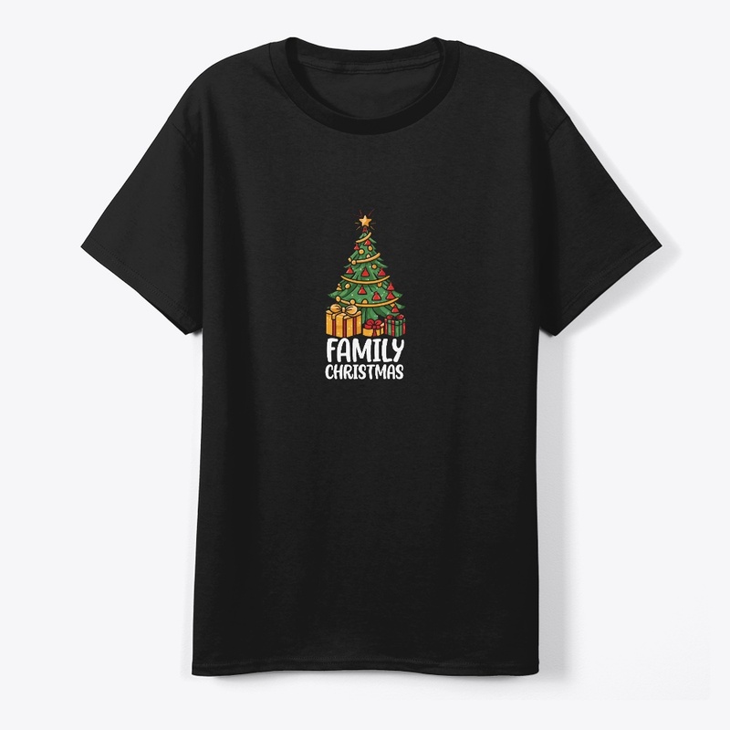 Falimy christmas t shirt design