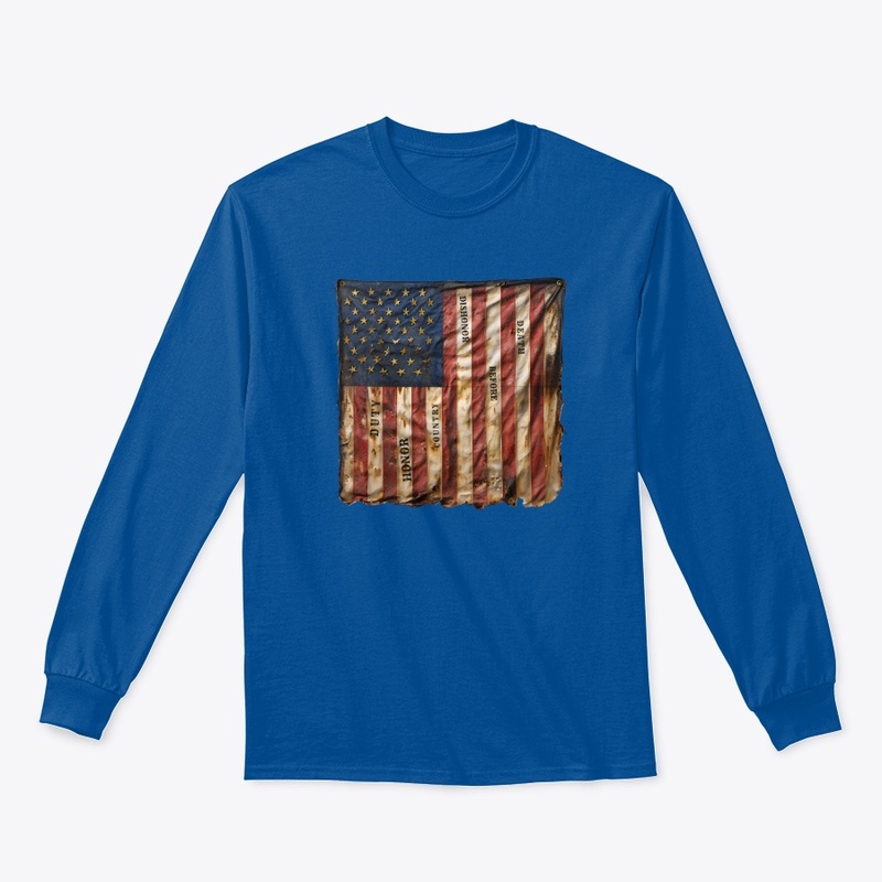 Duty Honor Country Flag - Classic Long Sleeve Tee - Classic Long Sleeve Tee - Classic Long Sleeve Tee - Classic Long Sleeve Tee