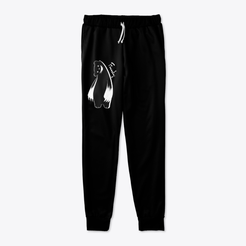 Funky Mascot Black Joggers