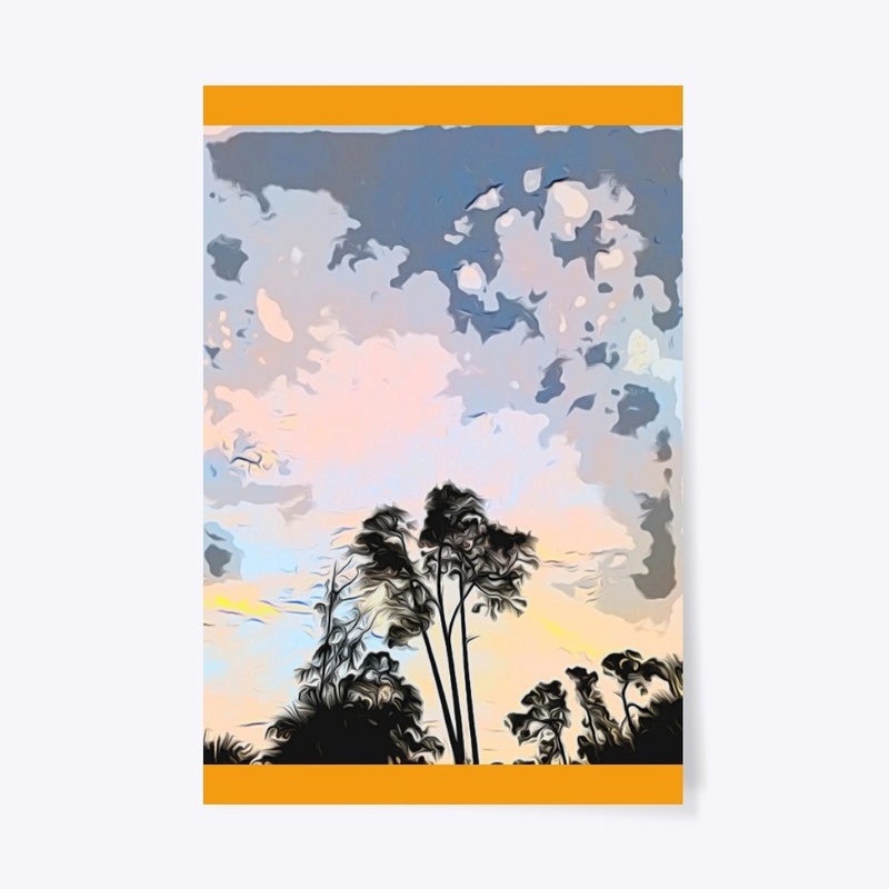 Summer evening - fading in the dark