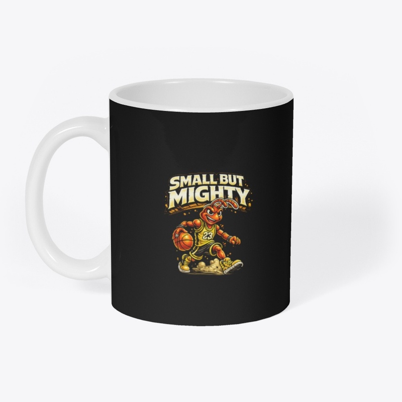 Small But Mighty Basketball Kids Tee