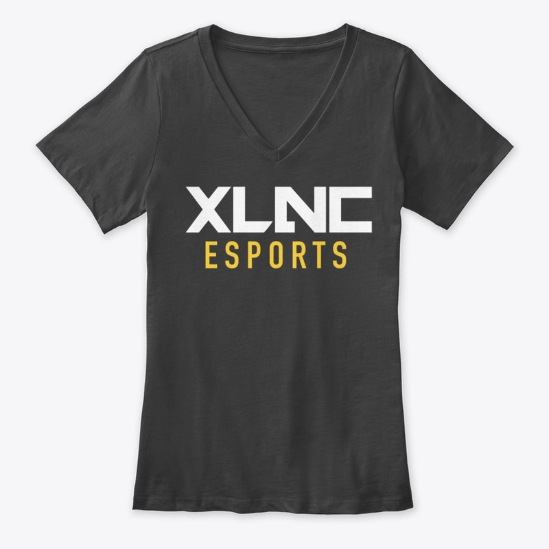XLNC Esports Logo (White/Gold)