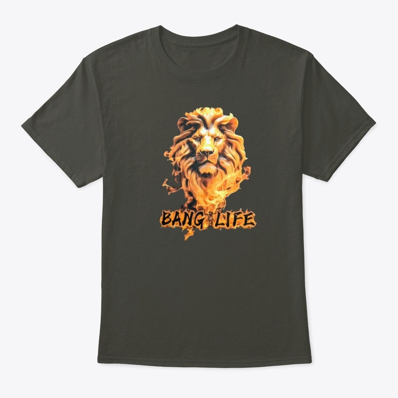 BANG LIFE APPAREL FIRE LION HEAD 