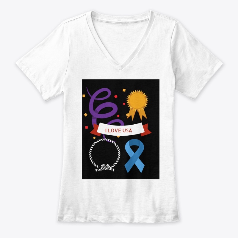 I love USA  Independence day  Tshirt