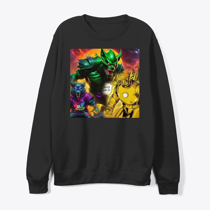 Skittles wolf superhero comic book