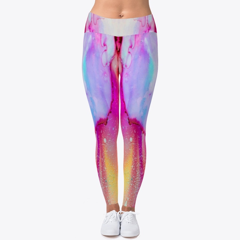Watercolor T shirts, Joggers, Leggings