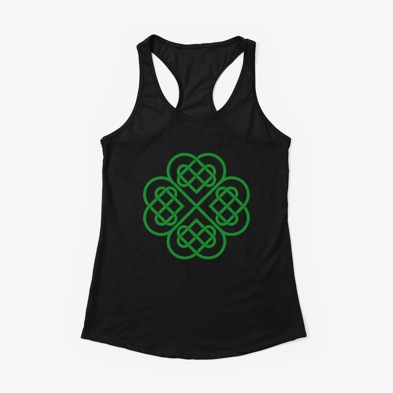 GREEN HEARTS IRISH SHAMROCK
