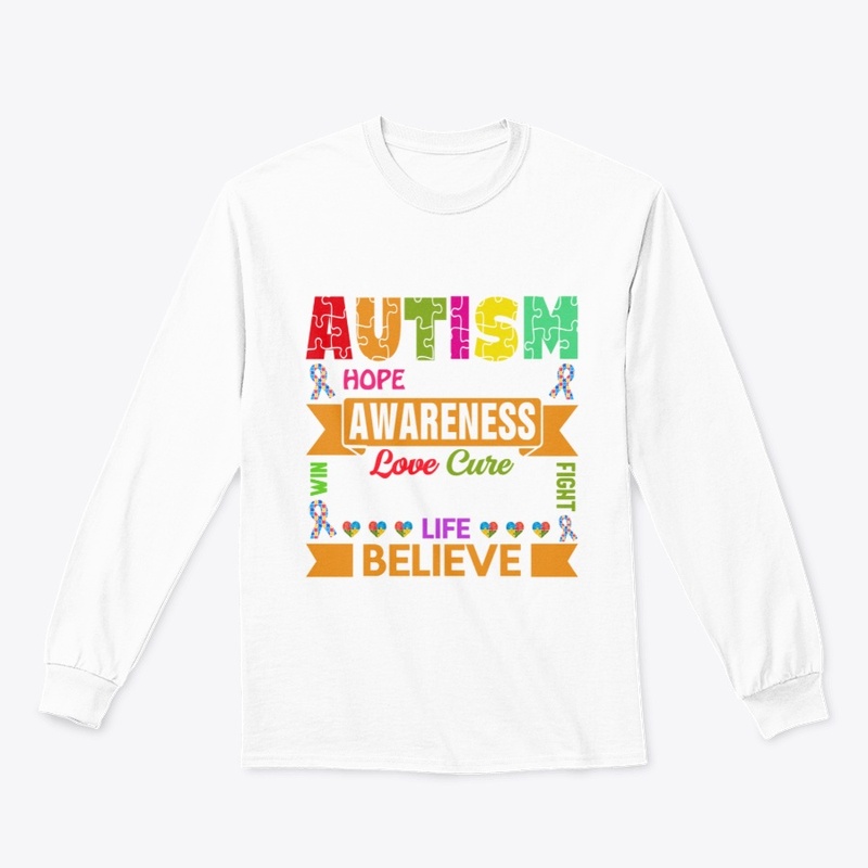 Autism Shirt - HOPE OVERCOME AWARENESS