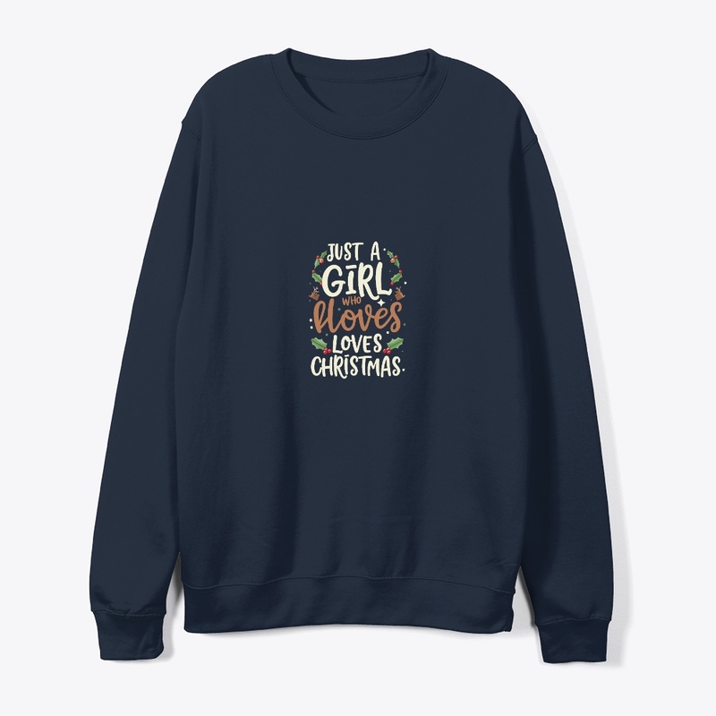 just a girl who loves christmas ,design