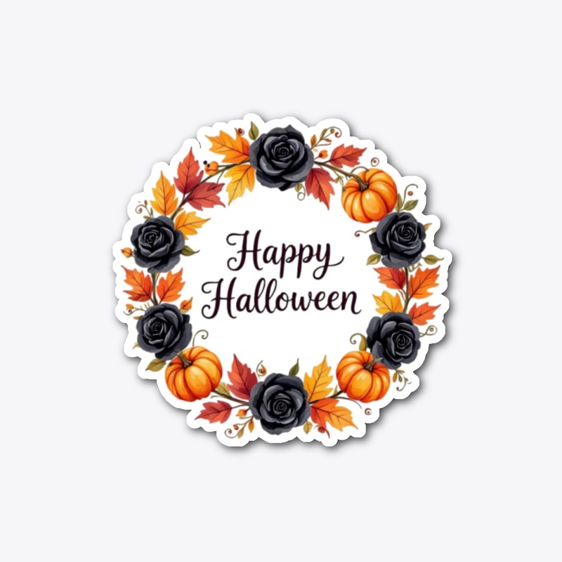 Haunting Harvest Wreath T-Shirt