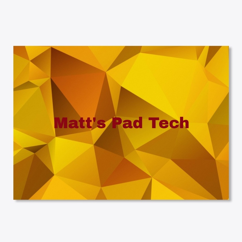 Matt's Pad Tech Sticker