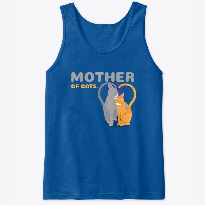MOTHER OF CATS  T SHIRT,MUG,BAG...