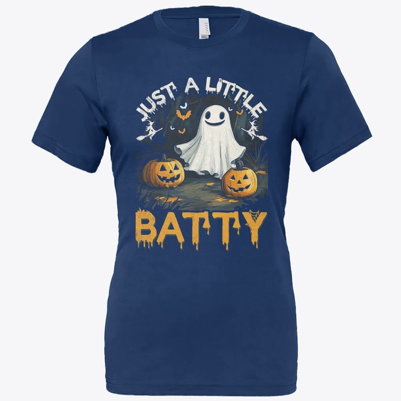 Just a Little Batty Cute Ghost Tee