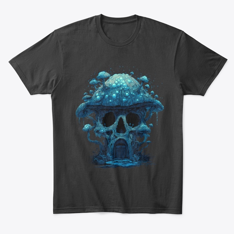 Hollow Skull Mushroom House