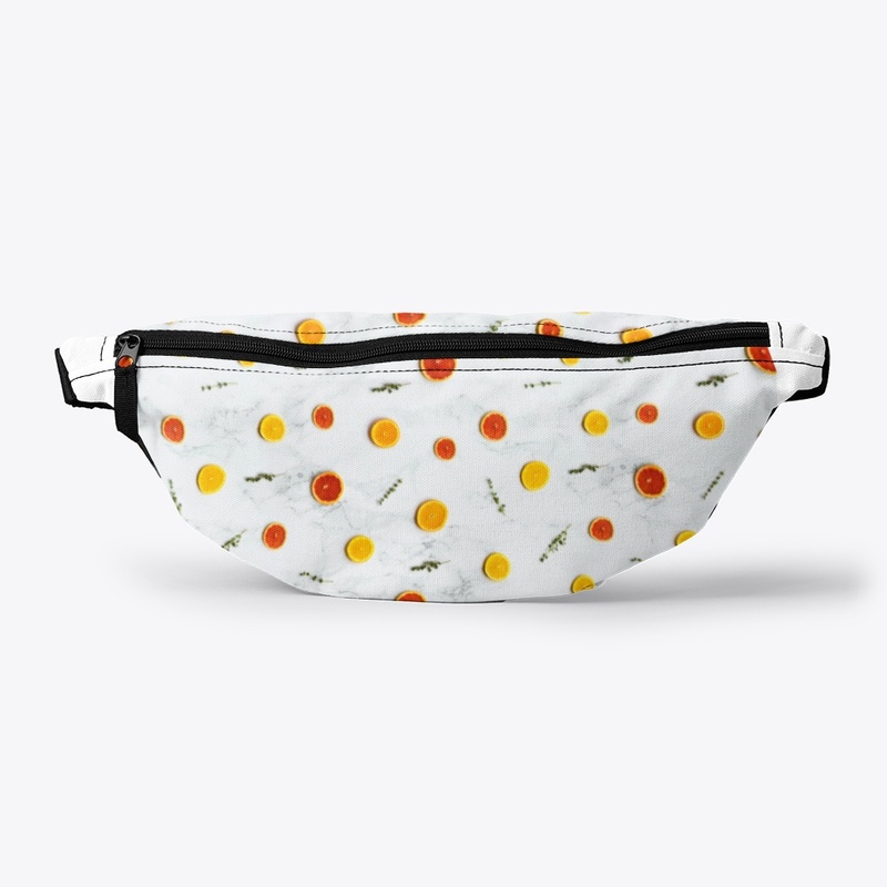 Grapefruit and tangerine pattern