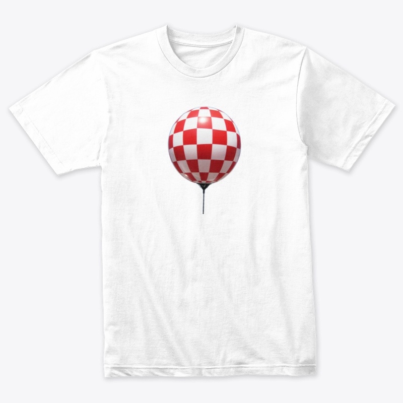 Red Checked Balloon