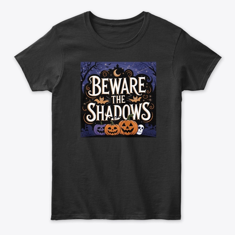 Beware Shadows Pumpkin Shirt