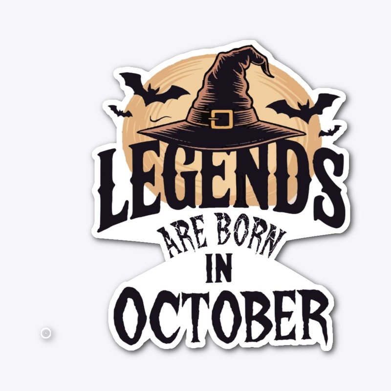 Legends are born in october