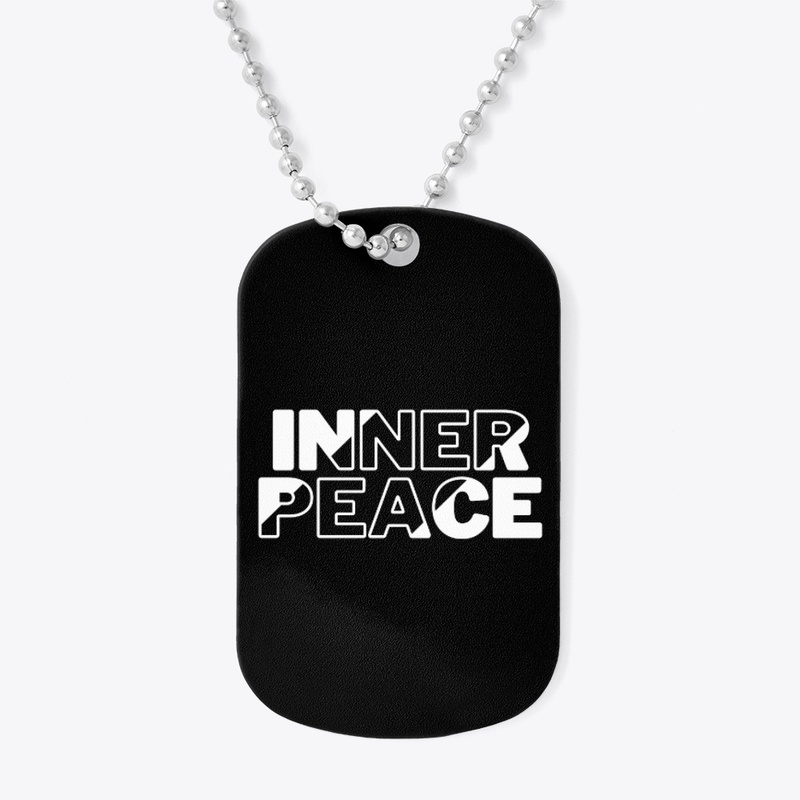 INNER PEACE typography-Black