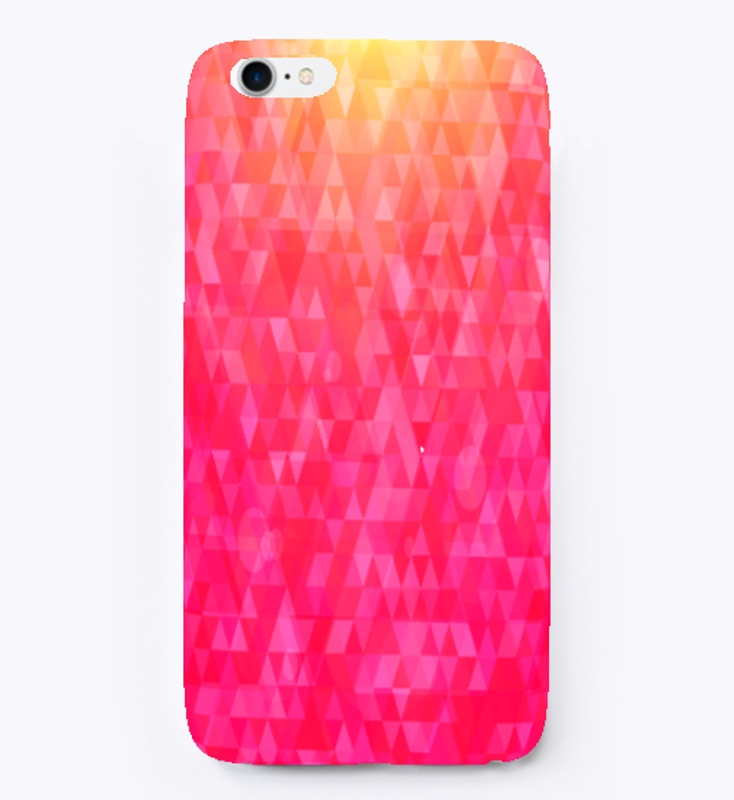 Octagon Polygonal Texture iPhone Case