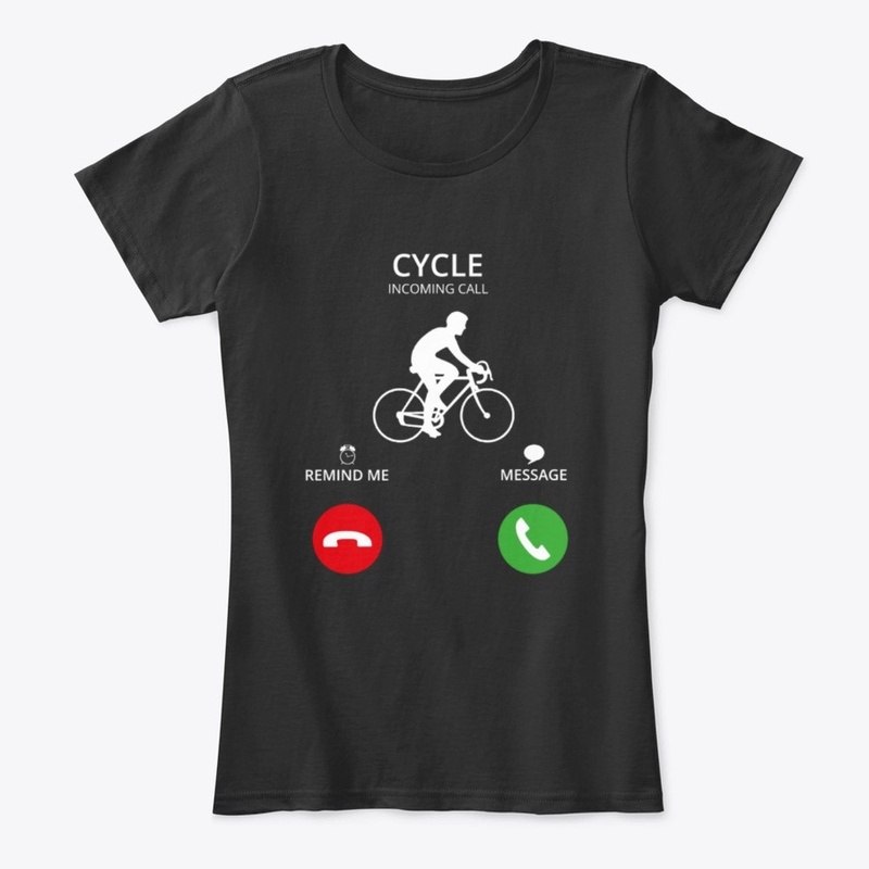 Funny T-shirt Cycling CALL